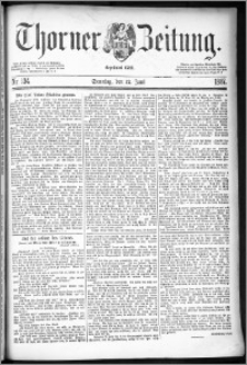 Thorner Zeitung 1887, Nr. 134