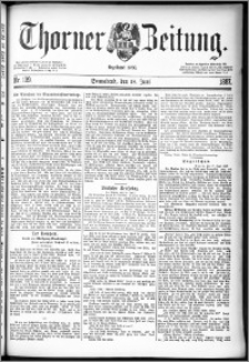 Thorner Zeitung 1887, Nr. 139