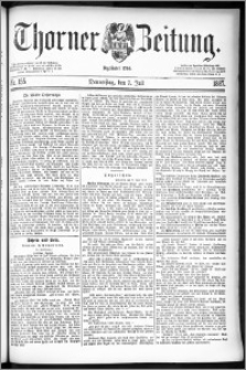 Thorner Zeitung 1887, Nr. 155