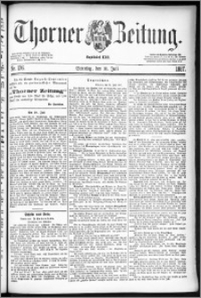 Thorner Zeitung 1887, Nr. 176