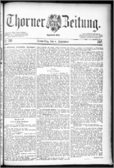 Thorner Zeitung 1887, Nr. 209