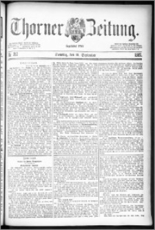 Thorner Zeitung 1887, Nr. 212