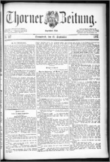 Thorner Zeitung 1887, Nr. 217