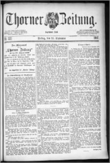 Thorner Zeitung 1887, Nr. 222