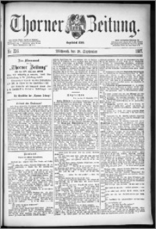 Thorner Zeitung 1887, Nr. 226