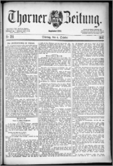 Thorner Zeitung 1887, Nr. 231