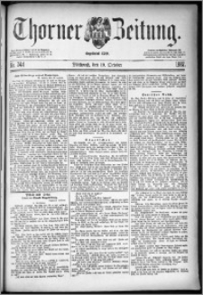 Thorner Zeitung 1887, Nr. 244