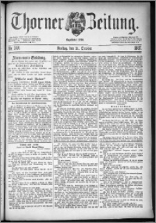 Thorner Zeitung 1887, Nr. 246 + Beilagenwerbung