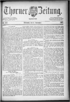 Thorner Zeitung 1887, Nr. 256