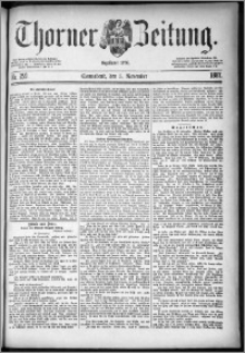 Thorner Zeitung 1887, Nr. 259