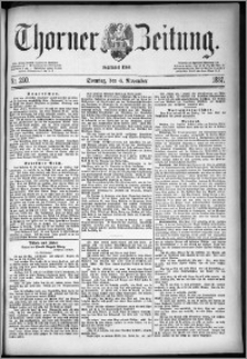 Thorner Zeitung 1887, Nr. 260 + Beilage