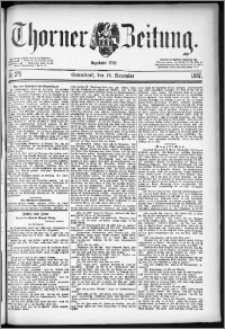 Thorner Zeitung 1887, Nr. 271