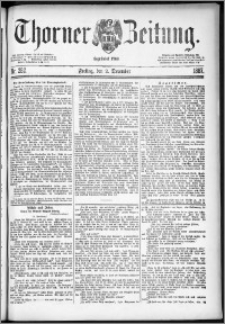 Thorner Zeitung 1887, Nr. 282