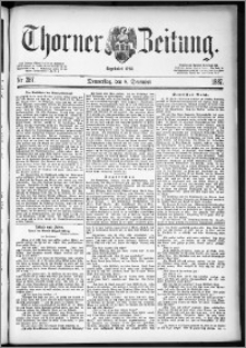 Thorner Zeitung 1887, Nr. 287