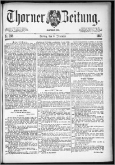 Thorner Zeitung 1887, Nr. 288