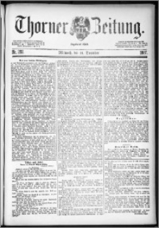 Thorner Zeitung 1887, Nr. 292