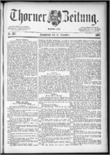 Thorner Zeitung 1887, Nr. 295