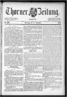 Thorner Zeitung 1887, Nr. 296 + Beilage