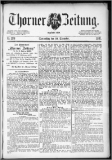 Thorner Zeitung 1887, Nr. 299 + Beilage