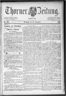 Thorner Zeitung 1887, Nr. 303