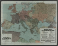 Neue Europa nach den Wünschen der Entente : Dietrich Reimer's Übersichtskarte