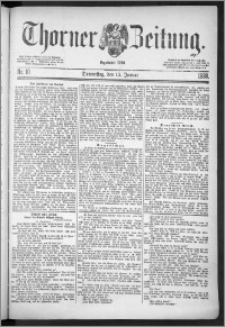 Thorner Zeitung 1888, Nr. 10