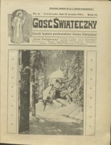 Gość Świąteczny 1928.01.22 R. XXXII nr 4