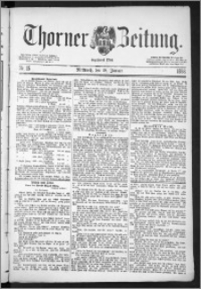 Thorner Zeitung 1888, Nr. 15