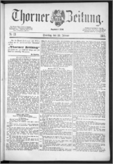 Thorner Zeitung 1888, Nr. 19