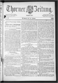 Thorner Zeitung 1888, Nr. 21