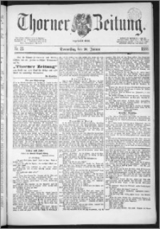 Thorner Zeitung 1888, Nr. 22