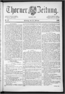 Thorner Zeitung 1888, Nr. 37
