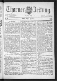 Thorner Zeitung 1888, Nr. 41