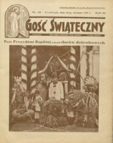 Gość Świąteczny 1928.09.16 R. XXXII nr 38