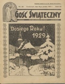 Gość Świąteczny 1928.12.30 R. XXXII nr 53