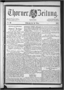Thorner Zeitung 1888, Nr. 69