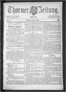 Thorner Zeitung 1888, Nr. 71