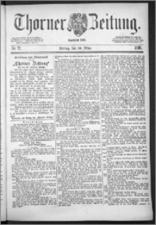 Thorner Zeitung 1888, Nr. 77