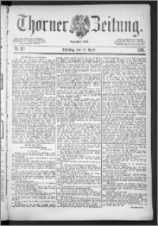 Thorner Zeitung 1888, Nr. 90