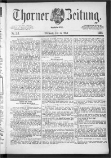 Thorner Zeitung 1888, Nr. 113