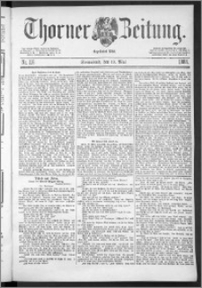 Thorner Zeitung 1888, Nr. 116