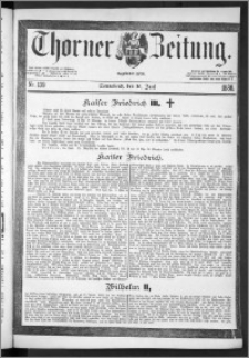 Thorner Zeitung 1888, Nr. 139