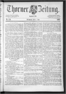 Thorner Zeitung 1888, Nr. 154