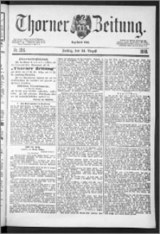 Thorner Zeitung 1888, Nr. 198