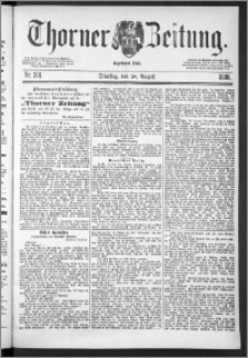 Thorner Zeitung 1888, Nr. 201