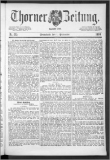 Thorner Zeitung 1888, Nr. 205