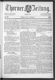 Thorner Zeitung 1888, Nr. 207