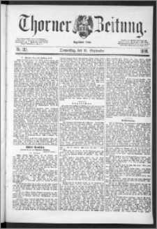 Thorner Zeitung 1888, Nr. 215