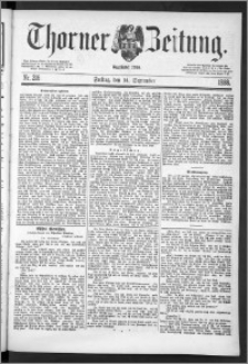 Thorner Zeitung 1888, Nr. 216