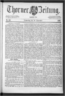 Thorner Zeitung 1888, Nr. 221